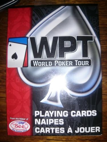 Naipe Poker Wpt World Poker Tour Plastificada