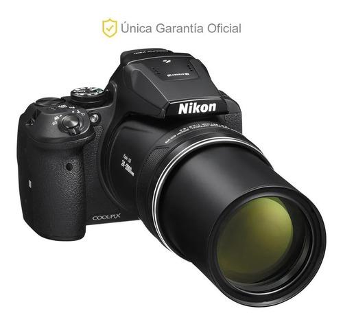 Nikon Oficial Cámara Coolpix P900 Súper Zoom 83x + 128 Gb