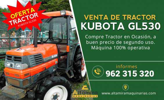Se remata tractor kubota en Arequipa