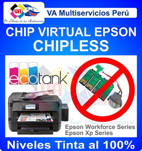 Sistema Continuo Epson Wf 7710/7720/3720 Chipless Sin Chip
