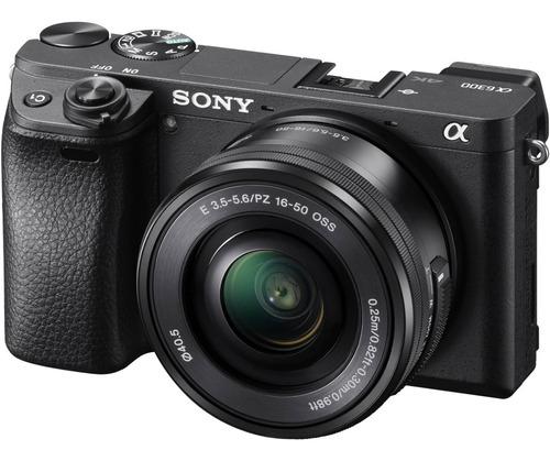 Sony Alpha A6300+lente 16-50 E 3,5-5,6 Original (10 De 10)
