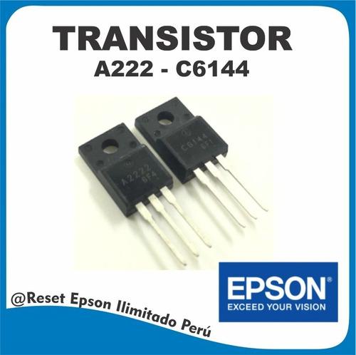Transistor A2222,c6144: Epson Series L210,l355,l455,etc