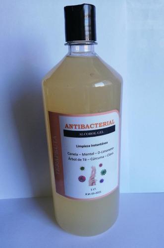 Antibacterial Sanitizante Alcohol En Gel 1 Litro Terapeuta