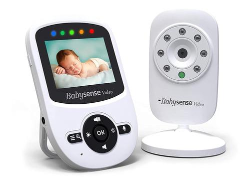 Babysense Monitor De Video Para Bebés Con Pantalla Lcd,