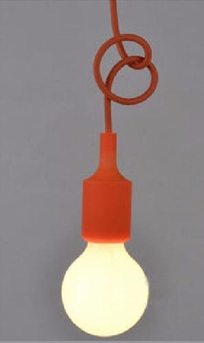 Araña Lámpara De Techo Colgante Decorativa Naranja