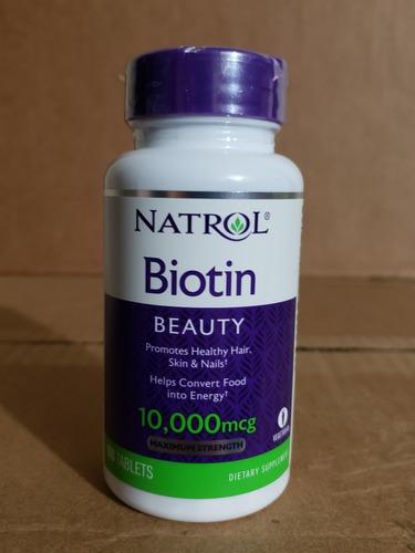 Biotin 1,000 Mcg - Natrol - 100 Tabletas