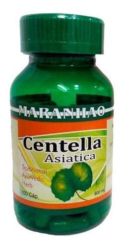 Centella Asiatica 100 Capsulas De 600 Mg Producto Importado