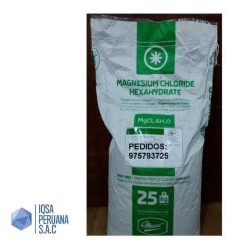 Cloruro De Magnesio X 25 Kg