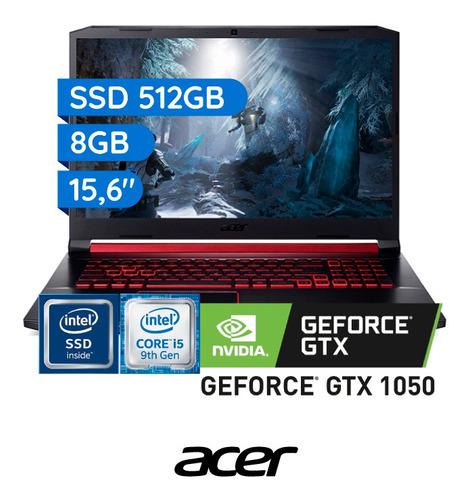 Laptop Gamer Acer Nitro 5 Core I5 9na 512gb Ssd8gb Gtx1050-3
