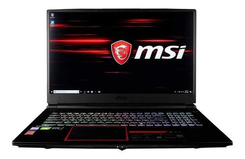 Laptop Msi Ge75 I7-9750h 32gb Ram 512gb Ssd 1tb Hdd Rtx 2070