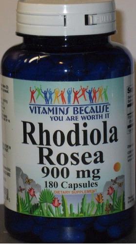 Rhodiola Rosea 900mg Marca Vitamins Because
