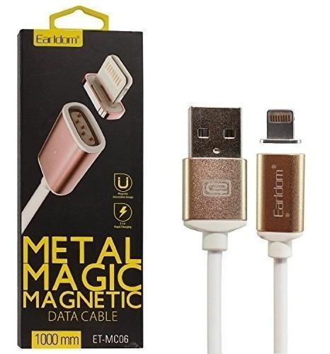 Cable Metal Magnetico Imantado iPhone 6 6s 7 Plus iPhone 8 X