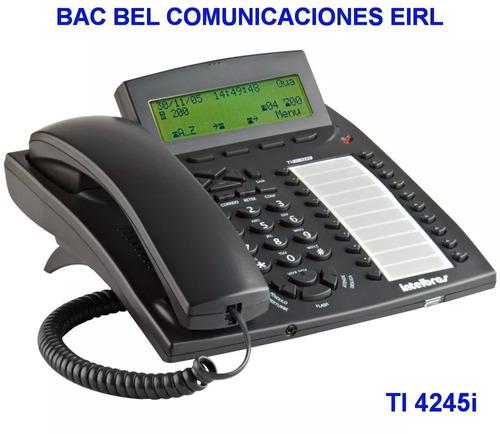 Intelbras - Teléf Digital Ti 4245 Blanco O Negro -