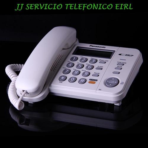 Panasonic Perú - Telefono Fijo Altavoz Id Kx-ts580 Nuevo