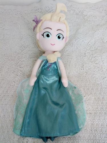 Peluche Elsa Frozen Original Disney Nuevo Con Etiquetas