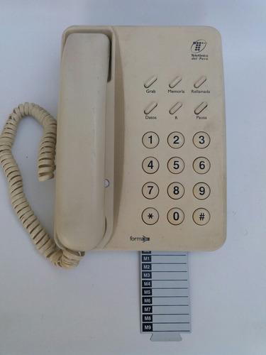Teléfono Telefónica Del Perú Operativo Año 2005