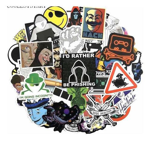 50 Stickers Hackers Pc
