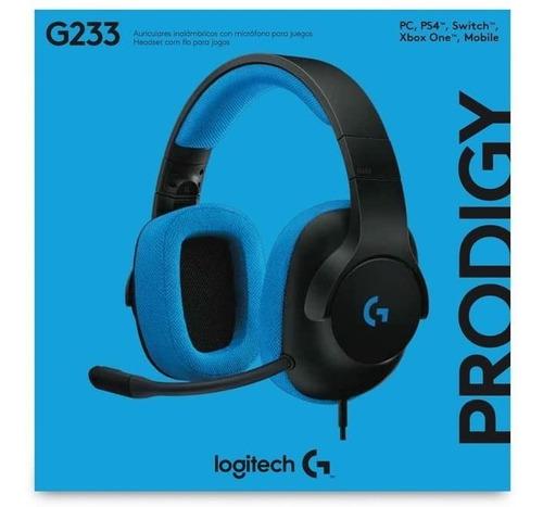 Audifono C/microf. Logitech G233 Prodigy Black (981-000702)