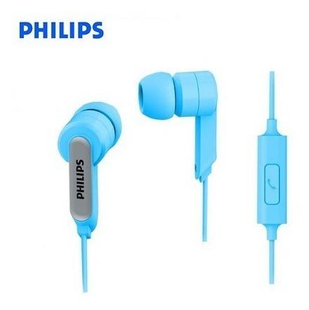 Audifono Philips She1405 C/microf. Light Blue