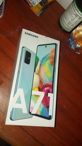 Celular Samsung Galaxy A71 / 128gb / 64+12+5 Mp /color Azul