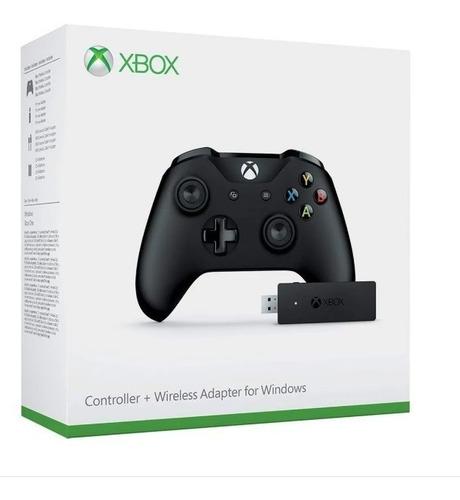 Control Xbox One S Y Pc Más Adaptador Bluethooth Microsoft