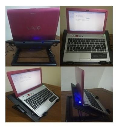 Cooler Iluminado Para Laptop Soporta De 14 A 16