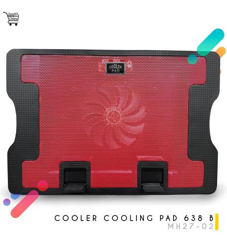 Cooler Pad Base Para Laptos Con Ventilador Por Caja 20 Unid.