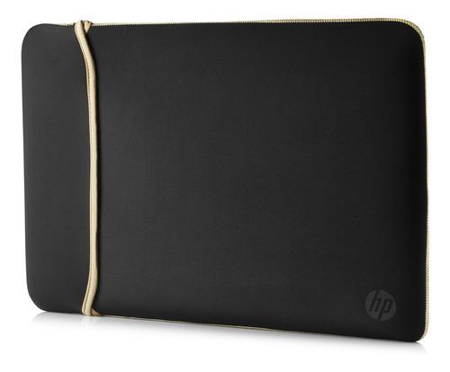 Hp Notebook Sleeve Funda 14 Laptop Neopreno Negro/dorado 2u