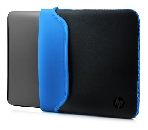 Hp Notebook Sleeve Funda Laptop Neopreno Negro / Azul 14