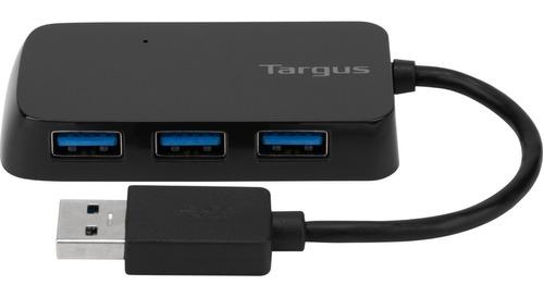 Hub Usb Targus 4 Port 3.0 Bus Power Black (ach124us)