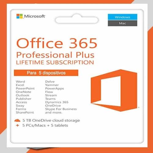 Microsoft 365 Licencia De Por Vida