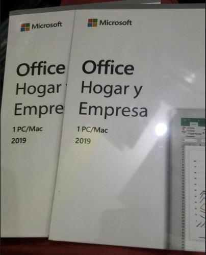 Microsoft Office 2019 Hogar Empresas Version Esd Para Pc/mac