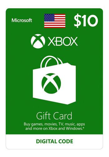 Microsoft Xbox - Gift Card - $10 - Usa