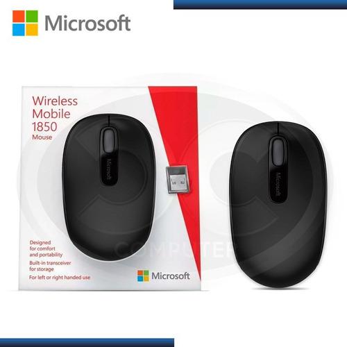 Mouse Mobile 1850 Black Microsoft Wireless Usb