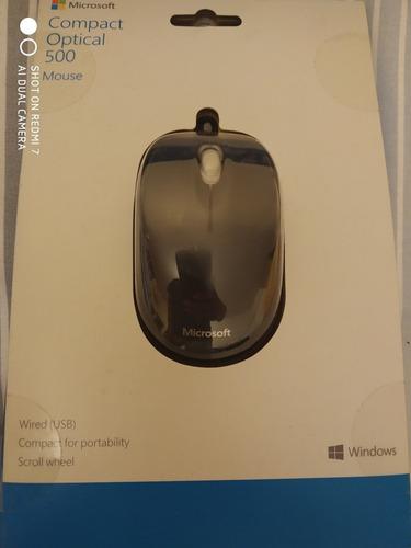 Mouse Óptico Microsoff Compac 500