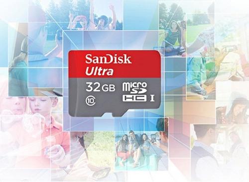 Sandisk Ultra 32gb Original Clase 10 Microsdhc Camaras