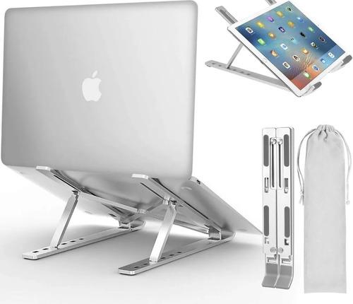 Soporte Portátil Plegable De Aluminio Para Laptop iPad Mac