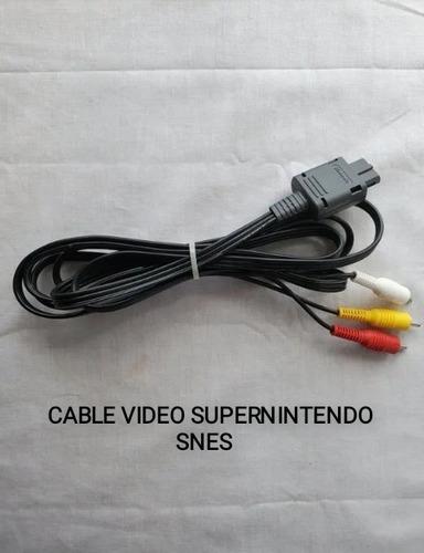 Cable Video Audio Original (supernintendo Snes)