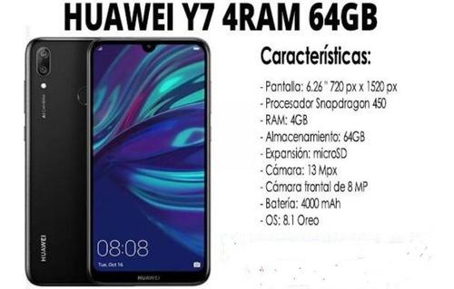 Huawei Y7 Ram 4gb 64gb Negro 2019