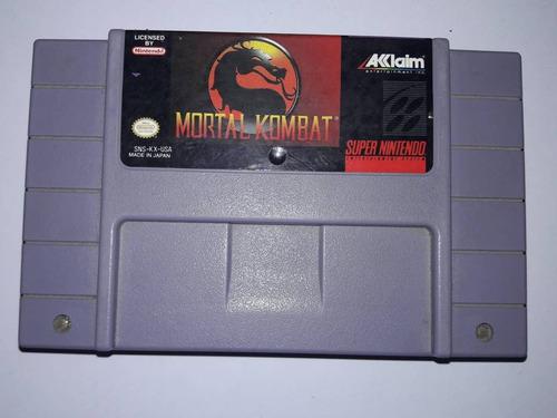Mortal Kombat - Super Nintendo Original