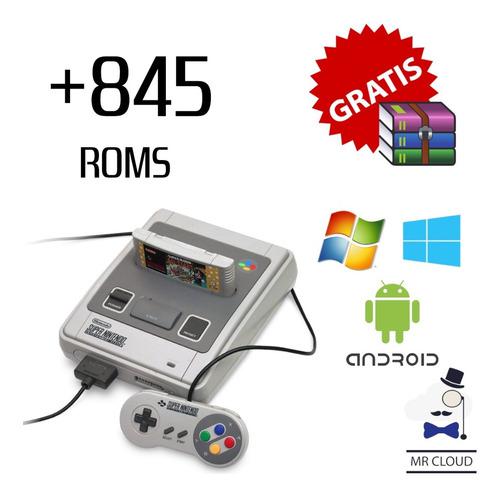 Oferta Emulador Snes +845 Roms Pc/android (oferta Limitada)