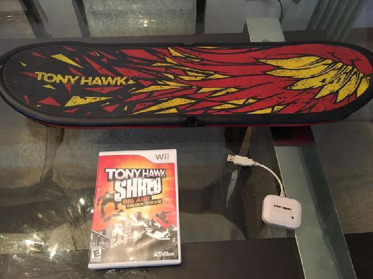REMATO Juego tony hawk shred + skate para Nintendo Wii