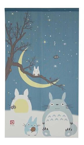 Studio Ghibuli Totoro Noren Cortina Tapicería Invierno Ci