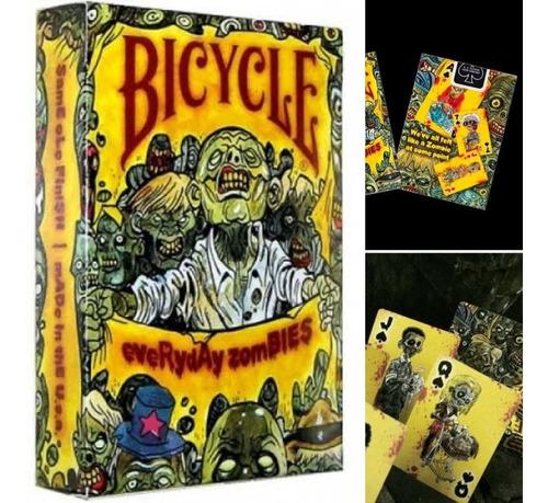Baraja Cartas Bicycle Everyday Zombies Magia Mago