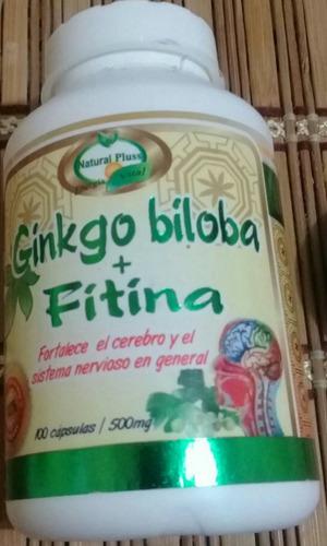 Ginkgo Biloba + Fitina Vitalidad Irrigador Cansacio Fatiga