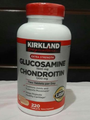 Glucosamin + Chondroitin Strenght, Marca Kirkland