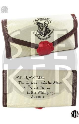 Harry Potter Billetera Carta De Hogwarts