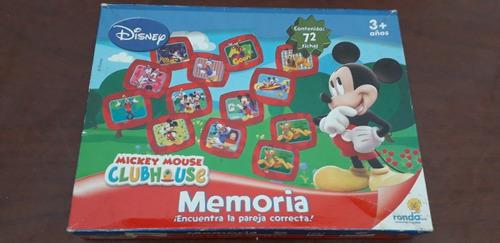 Juego De Memoria De Mickey Mouse - Encuentra La Pareja