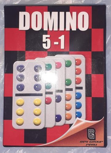 Juego De Mesa - Domino - Mini Domino De Bolsillo - 5 En 1
