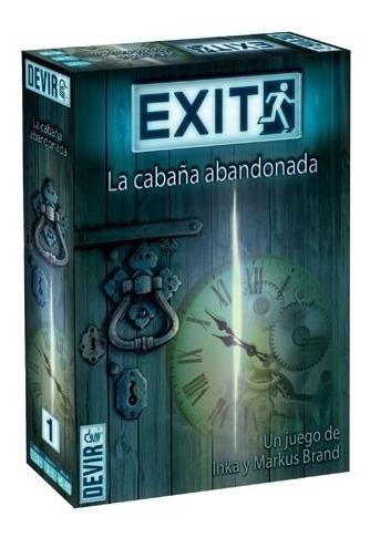 Juego De Mesa Exit 1 La Cabaña Abandonada Devir Original